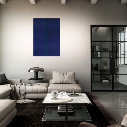 Onement V - Barnett Newman Brushed Aluminum Print - 70x100 cm / 28x40 inches | Barnett Newman Aluminum Print | Barnett Newman Prints
