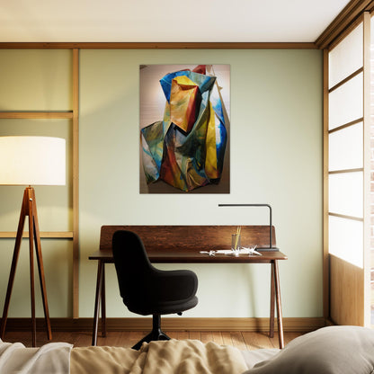 Sac 1 - Sam Gilliam Brushed Aluminum Print - 70x100 cm / 28x40 inches | Sam Gilliam Aluminum Print | Sam Gilliam Prints