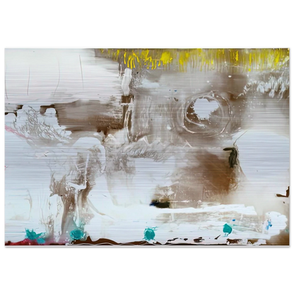 Arctic Thaw, 1990- - Helen Frankenthaler Brushed Aluminum Print - 70x100 cm / 28x40 inches | Helen Frankenthaler Aluminum Print | Helen Frankenthaler Prints