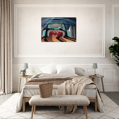 LSH 21 - 1942 - Lawren Harris Acrylic Print - 70x100 cm / 28x40″ inches | Lawren Harris Wall Art | Lawren Harris Prints