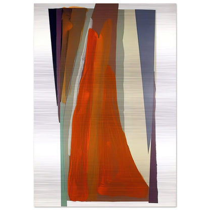 Untitled 9 - 1979 - Larry Zox Brushed Aluminum Print - 70x100 cm / 28x40 inches | Larry Zox Aluminum Print | Larry Zox Prints
