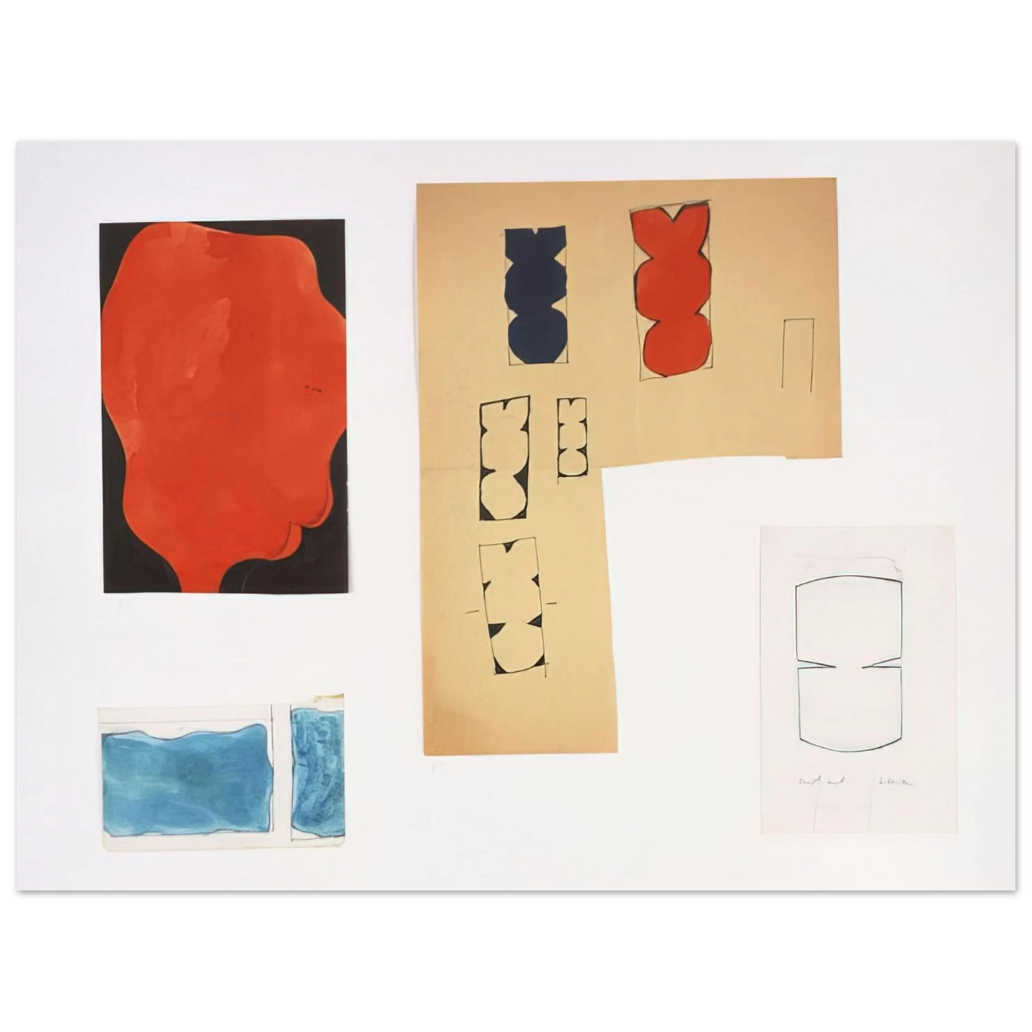 Ellsworth Kelly - Tablet #91  75x100 cm / 30x40inches Fine Art Poster