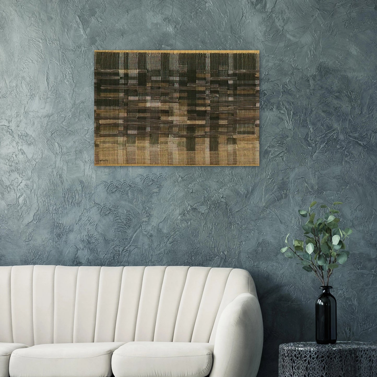 TAPESTRY 1948 - Anni Albers Brushed Aluminum Print - 70x100 cm / 28x40 inches | Anni Albers Aluminum Print | Anni Albers Prints