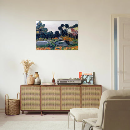 ROCKS IN THE VALLEE DU LOUP 1925 - Henri Matisse Brushed Aluminum Print - 70x100 cm / 28x40 inches | Henri Matisse Aluminum Print | Henri Matisse Prints