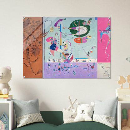 VARIOUS PARTS 1940 - Wassily Kandinsky Acrylic Print - 70x100 cm / 28x40″ inches