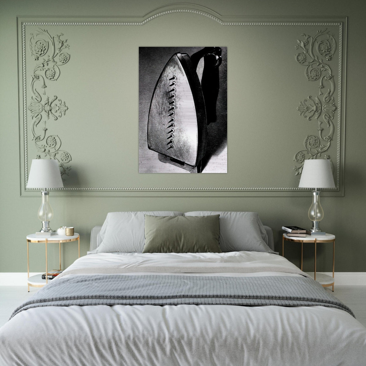 THE GIFT 1921 - Man Ray Brushed Aluminum Print - 70x100 cm / 28x40 inches | Man Ray Aluminum Print | Man Ray Prints