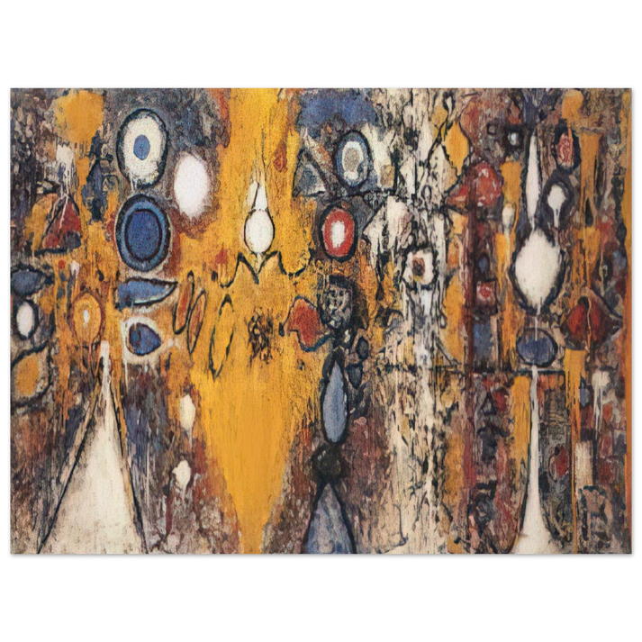 Richard Pousette-Dart - Number 1 - 1951  75x100 cm / 30x40inches Fine Art Poster