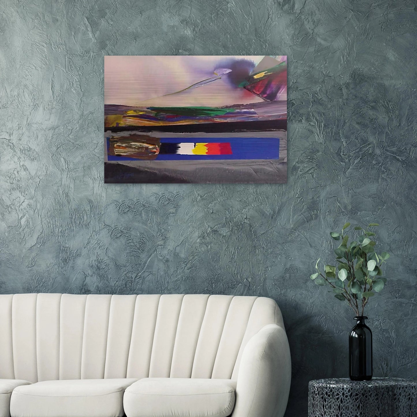 Phenomena Prism Yield - Paul Jenkins Brushed Aluminum Print - 70x100 cm / 28x40 inches | Paul Jenkins Aluminum Print | Paul Jenkins Prints