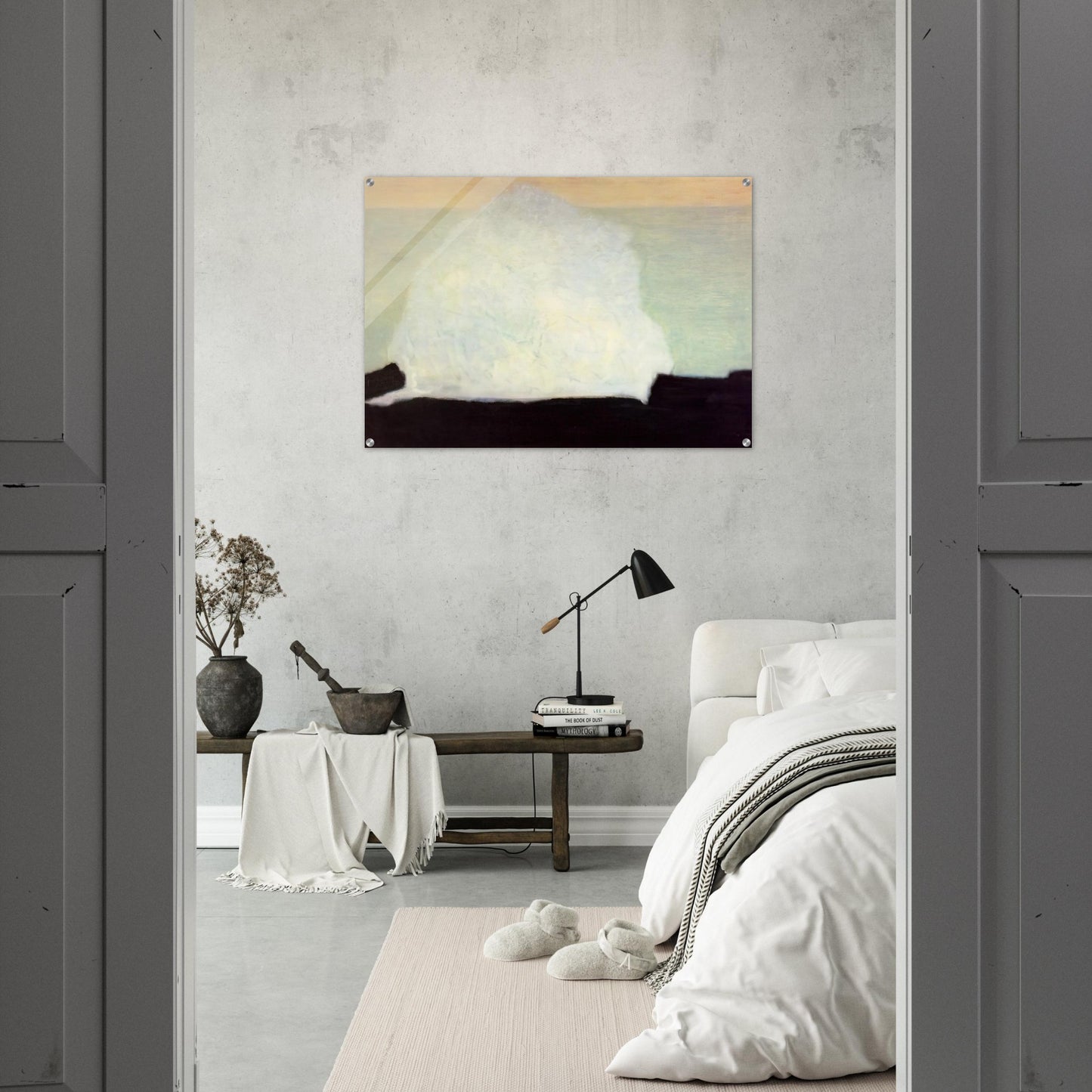 White Wave - 1954 - Milton Avery Acrylic Print - 70x100 cm / 28x40″ inches | Milton Avery Wall Art | Milton Avery Prints