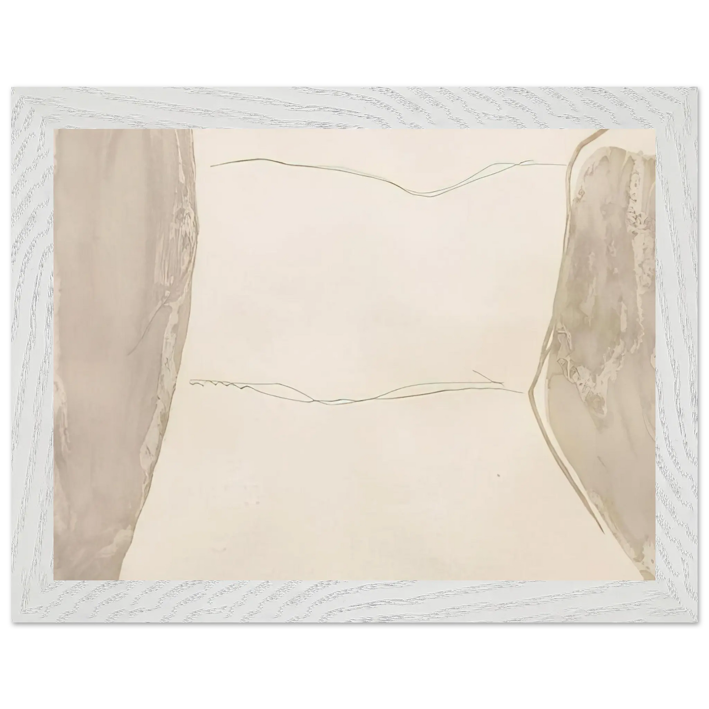 Helen Frankenthaler - Ponti - 1973 Wall art - 30x40 cm / 12x16 Inches - Premium Wooden Framed Poster With Fine Art Paper - Wood frame