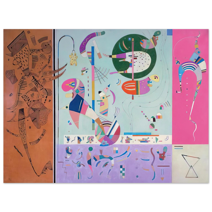 Wassily Kandinsky - VARIOUS PARTS 1940  75x100 cm / 30x40inches Fine Art Poster