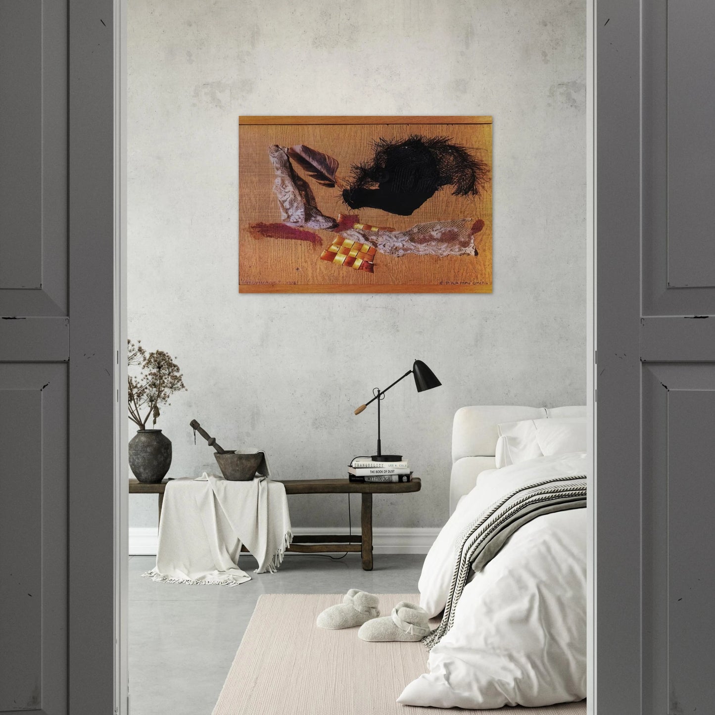 B GUINAGE 1918 - Enrico Prampolini Brushed Aluminum Print - 70x100 cm / 28x40 inches | Enrico Prampolini Aluminum Print | Enrico Prampolini Prints