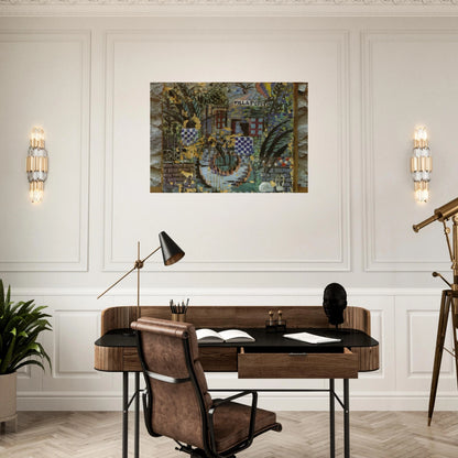 VILLA PEPITA - Salvador Dali Brushed Aluminum Print - 70x100 cm / 28x40 inches | Salvador Dali Aluminum Print | Salvador Dali Prints