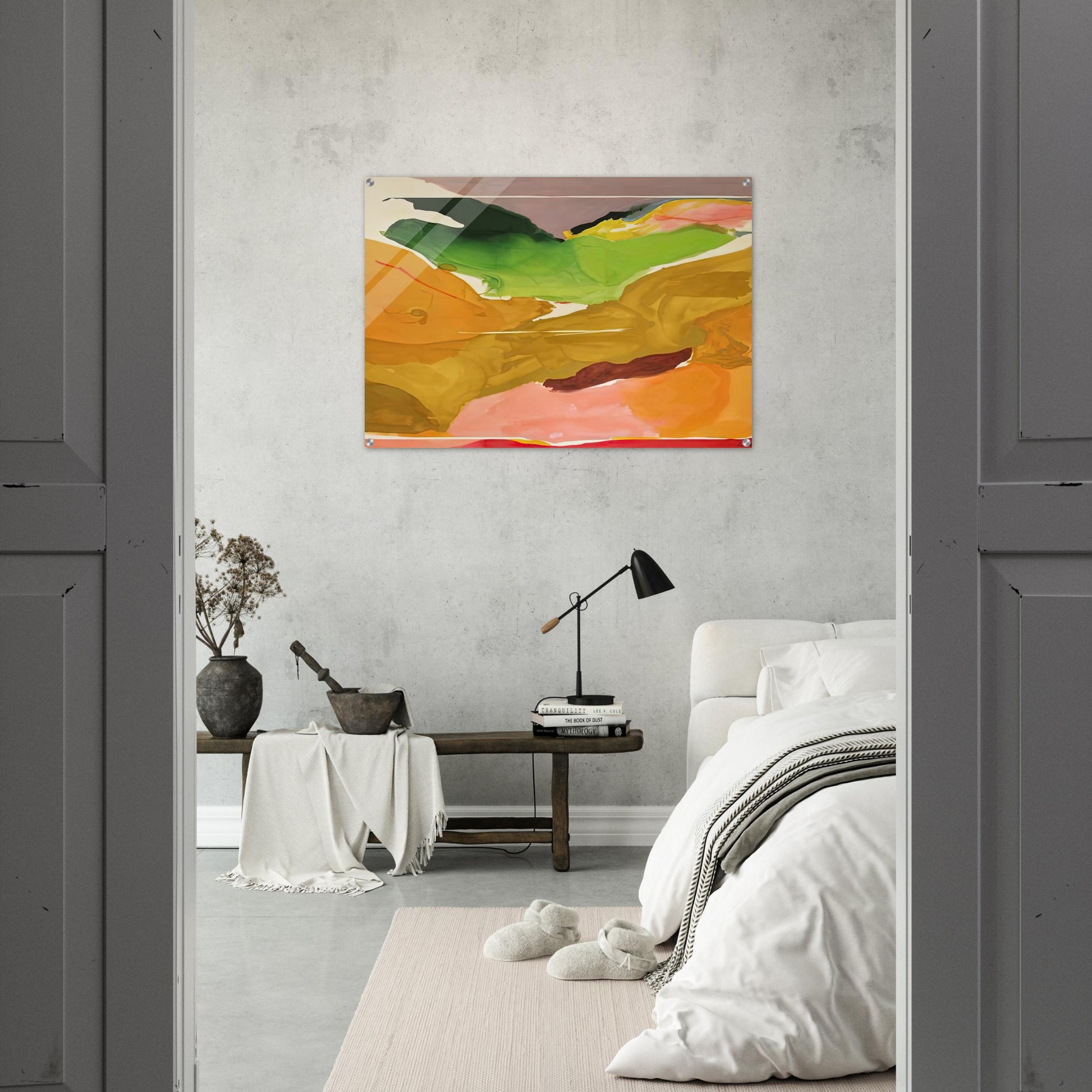 Nature Abhors a Vacuum, 1973- - Helen Frankenthaler Acrylic Print - 70x100 cm / 28x40″ inches | Helen Frankenthaler Wall Art | Helen Frankenthaler Prints