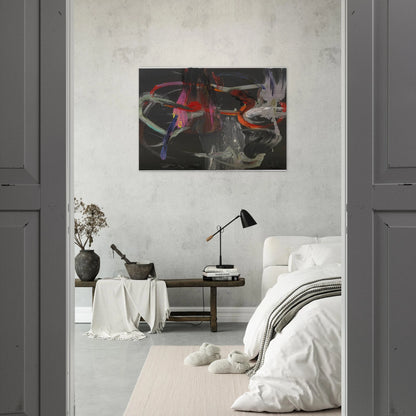 I Saw That #281 - 1984 - Stephen Mueller Brushed Aluminum Print - 70x100 cm / 28x40 inches | Stephen Mueller Aluminum Print | Stephen Mueller Prints