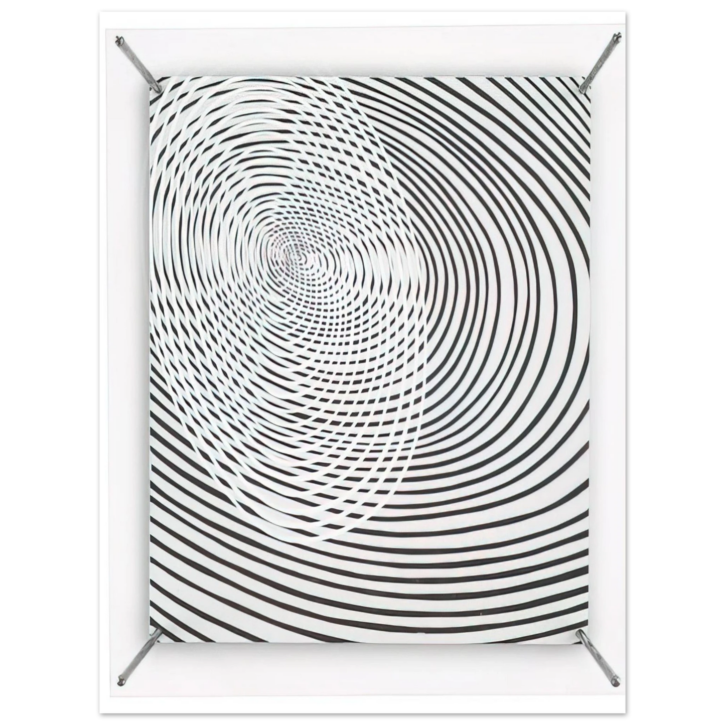 Jesus Rafael Soto - SPIRALES 1967  75x100 cm / 30x40inches Fine Art Poster
