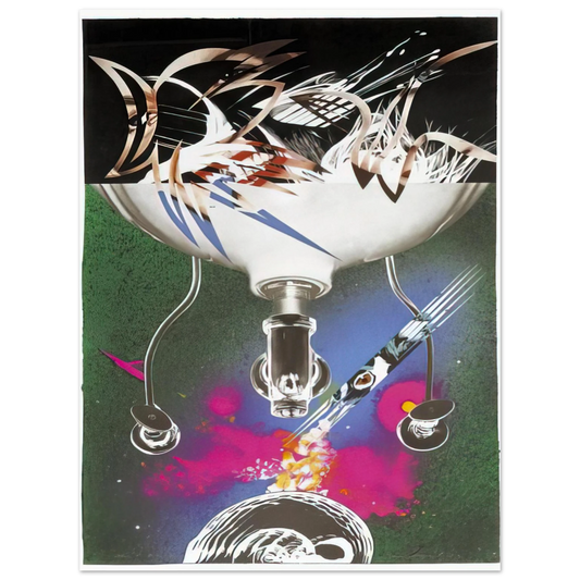 James Rosenquist - Where the Water Goes  75x100 cm / 30x40inches Fine Art Poster