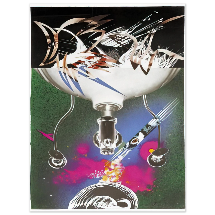 James Rosenquist - Where the Water Goes  75x100 cm / 30x40inches Fine Art Poster