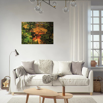 Entrance to a Quarry - Vincent van Gogh Brushed Aluminum Print - 70x100 cm / 28x40 inches | Vincent van Gogh Aluminum Print | Vincent van Gogh Prints