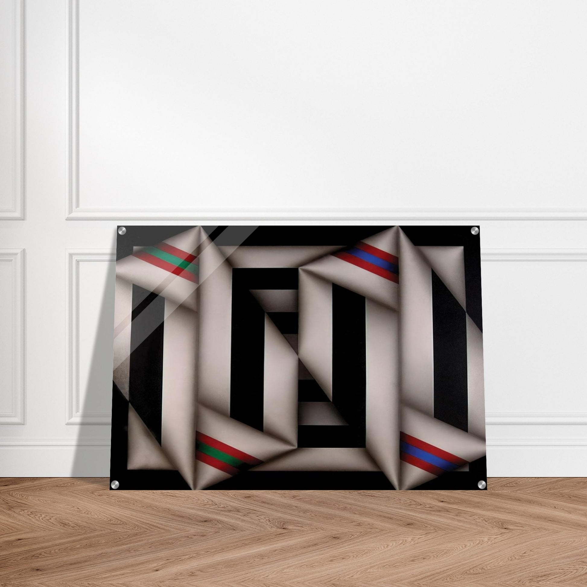 Omelemo II - 1981 - Omar Rayo Acrylic Print - 70x100 cm / 28x40″ inches