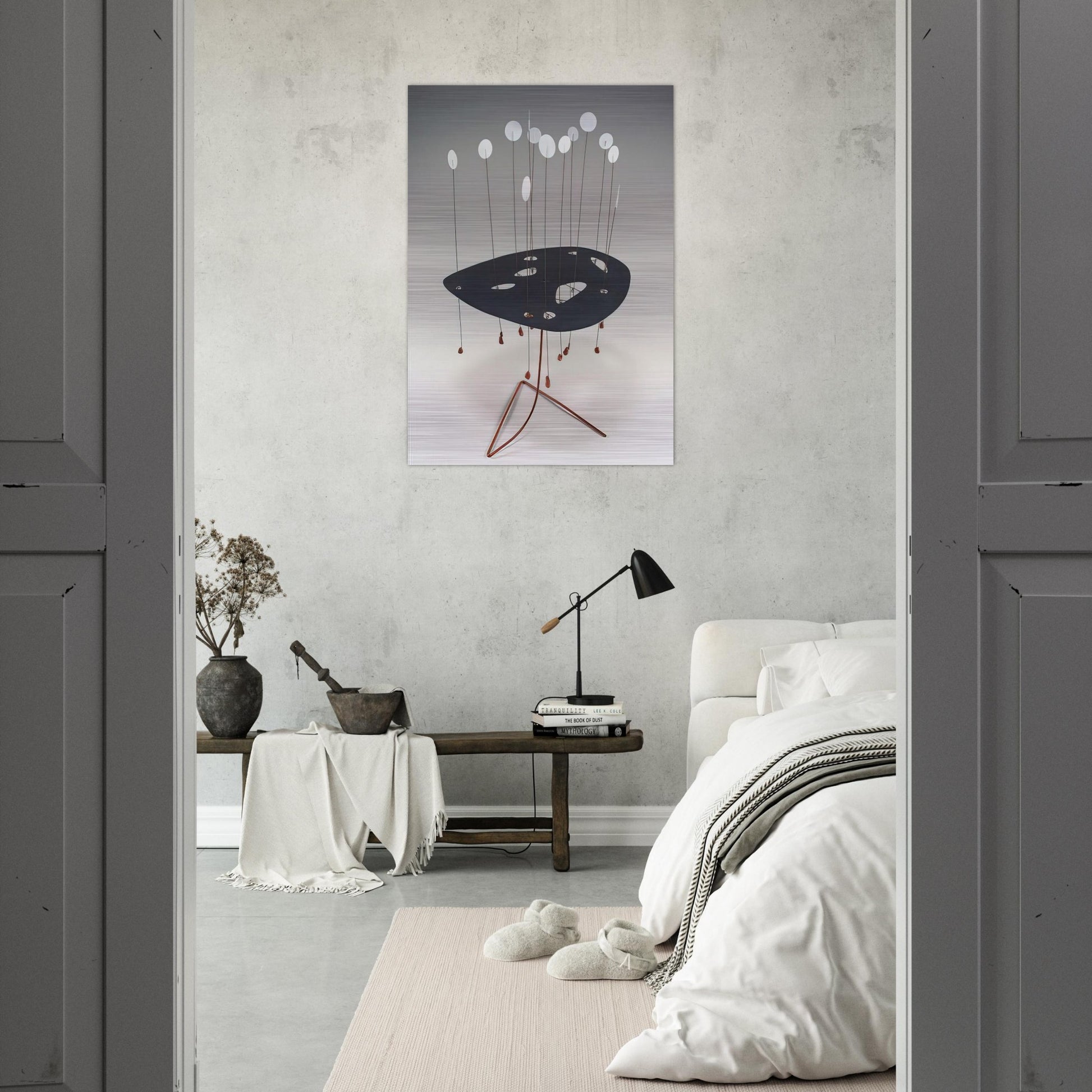 ASPEN 1948 - Alexander Calder Brushed Aluminum Print - 70x100 cm / 28x40 inches | Alexander Calder Aluminum Print | Alexander Calder Prints