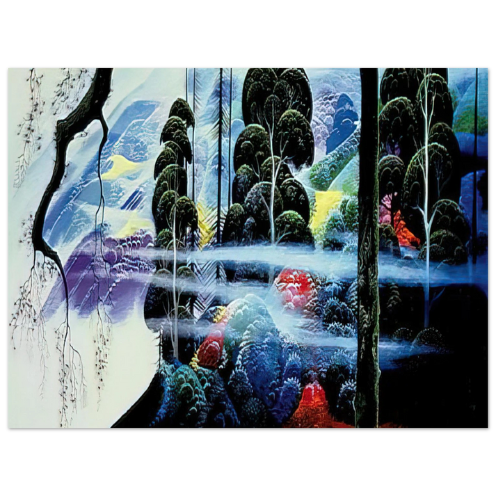 Eyvind Earle - Along the Coast  75x100 cm / 30x40inches Fine Art Poster