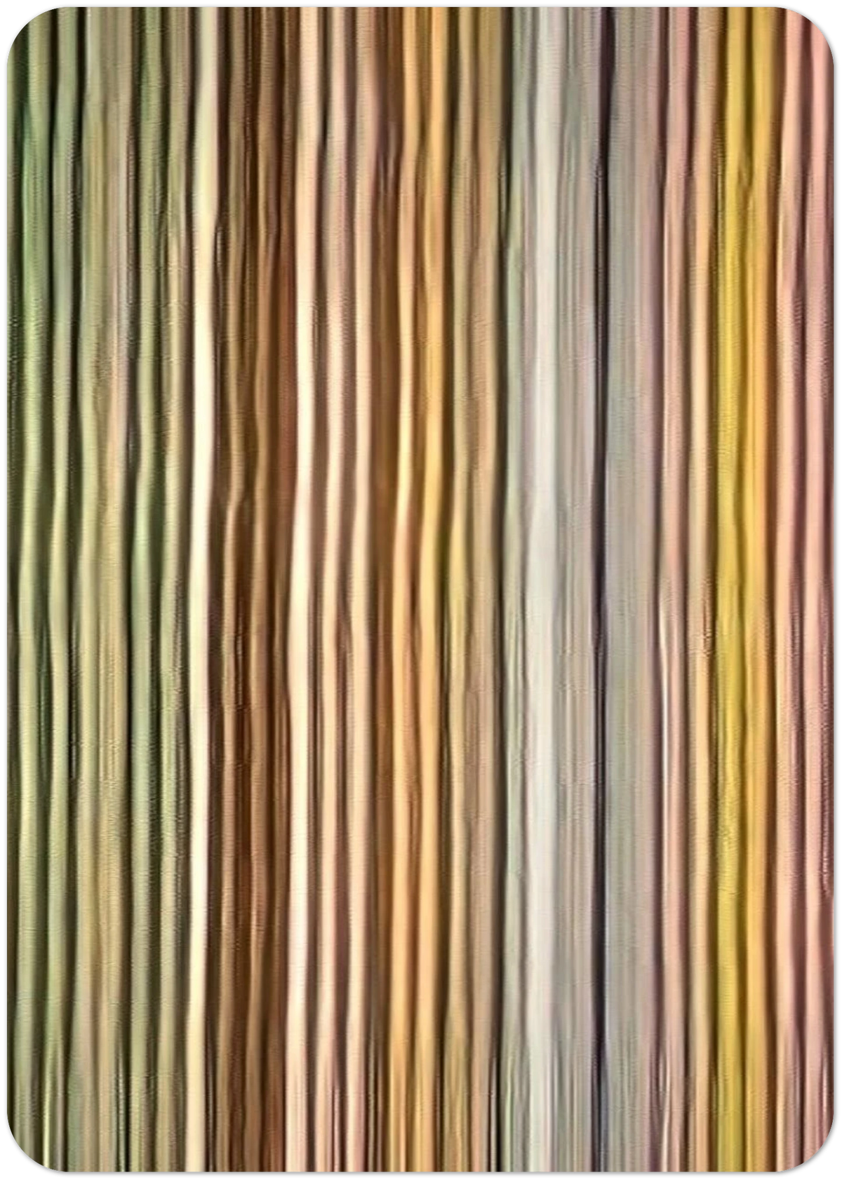 Long John - 1968 By Gene Davis Pack of 10 Post Cards | Gene Davis Post Cards | A6 (10.5 x 14.8 cm) - 4.1 x 5.8 inches
