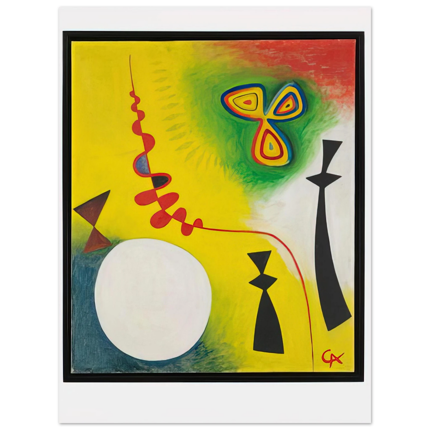 Alexander Calder - FETISHES 1944 Fine Art Poster