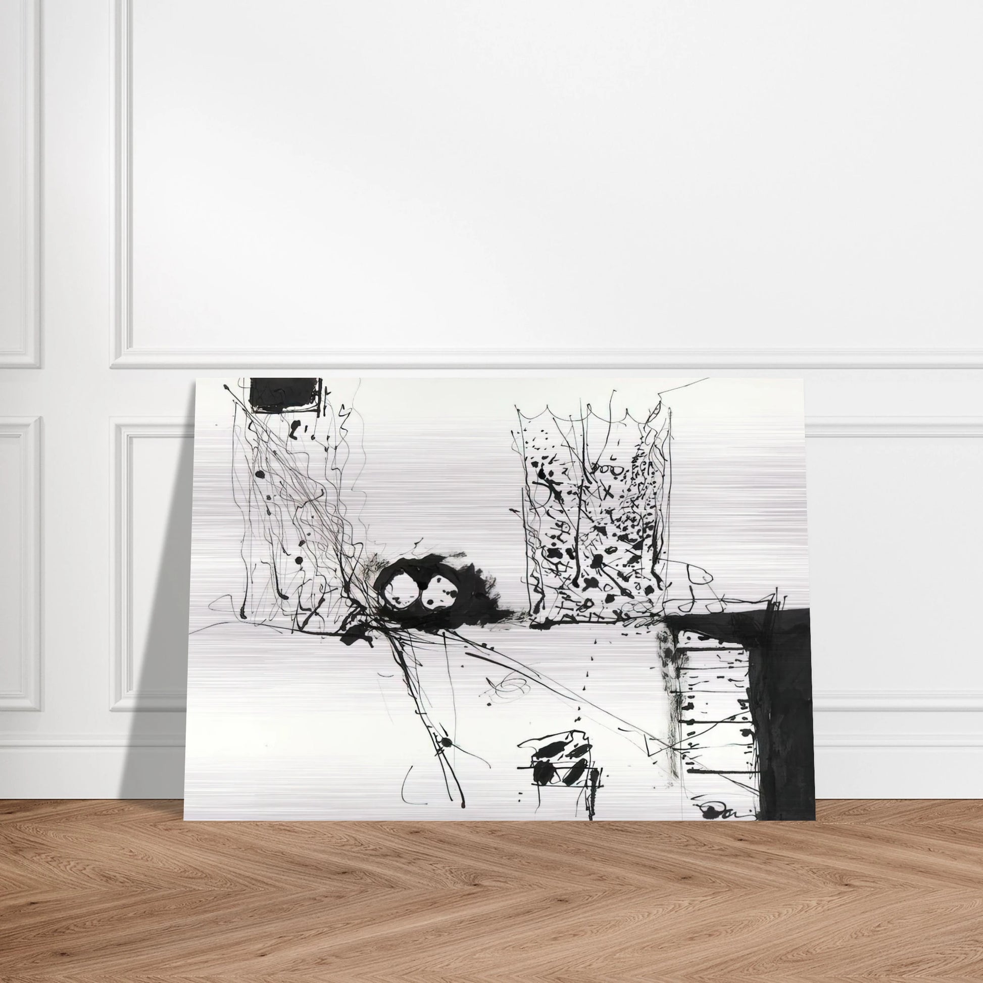 Tree House - 1981 - Gene Davis Brushed Aluminum Print - 70x100 cm / 28x40 inches | Gene Davis Aluminum Print | Gene Davis Prints