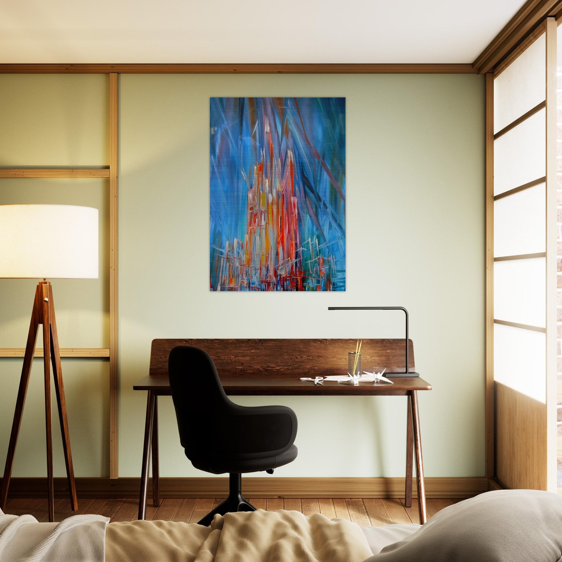 Untitled - Kitsch - Konrad Zuse Brushed Aluminum Print - 70x100 cm / 28x40 inches | Konrad Zuse Aluminum Print | Konrad Zuse Prints