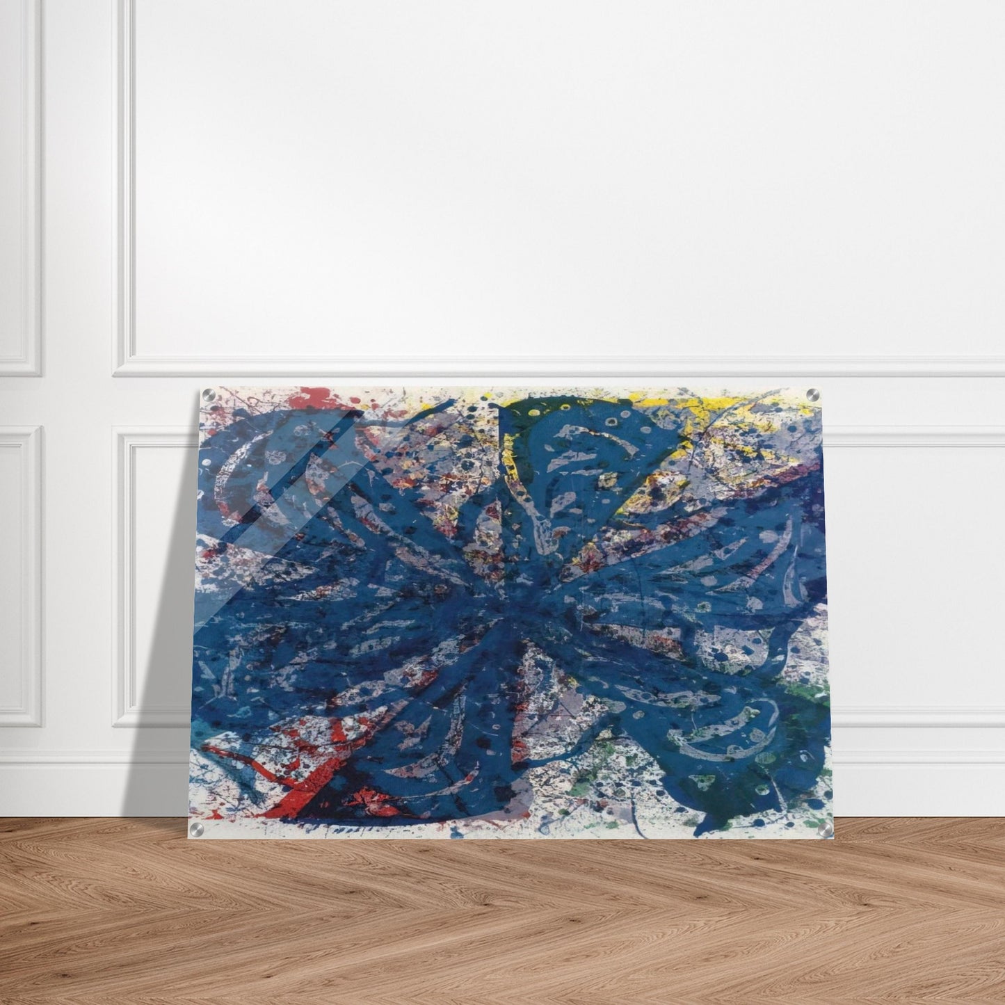 Untitled  L. L233; G. 820  - Sam Francis Acrylic Print - 70x100 cm / 28x40″ inches