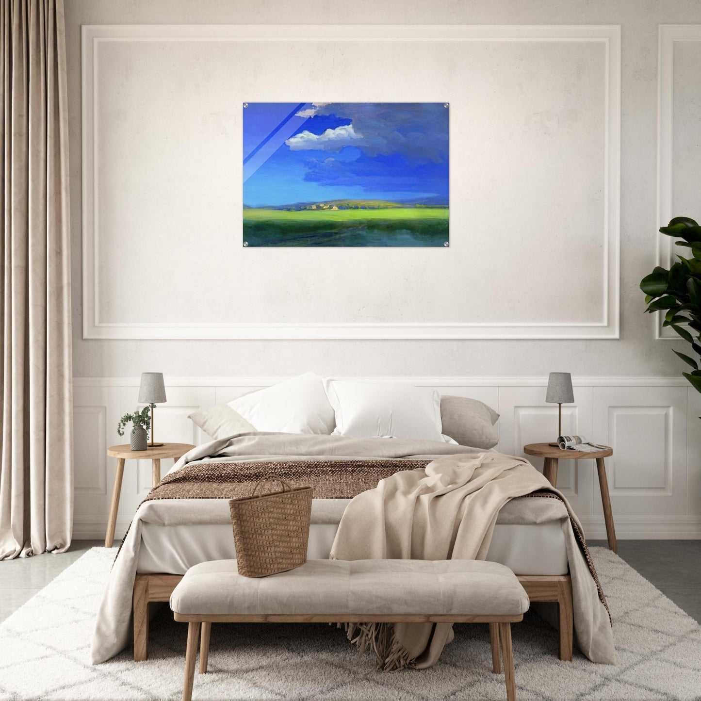 After the thunderstorm - Arkhyp Kuindzhi Acrylic Print - 70x100 cm / 28x40″ inches | Arkhyp Kuindzhi Wall Art | Arkhyp Kuindzhi Prints