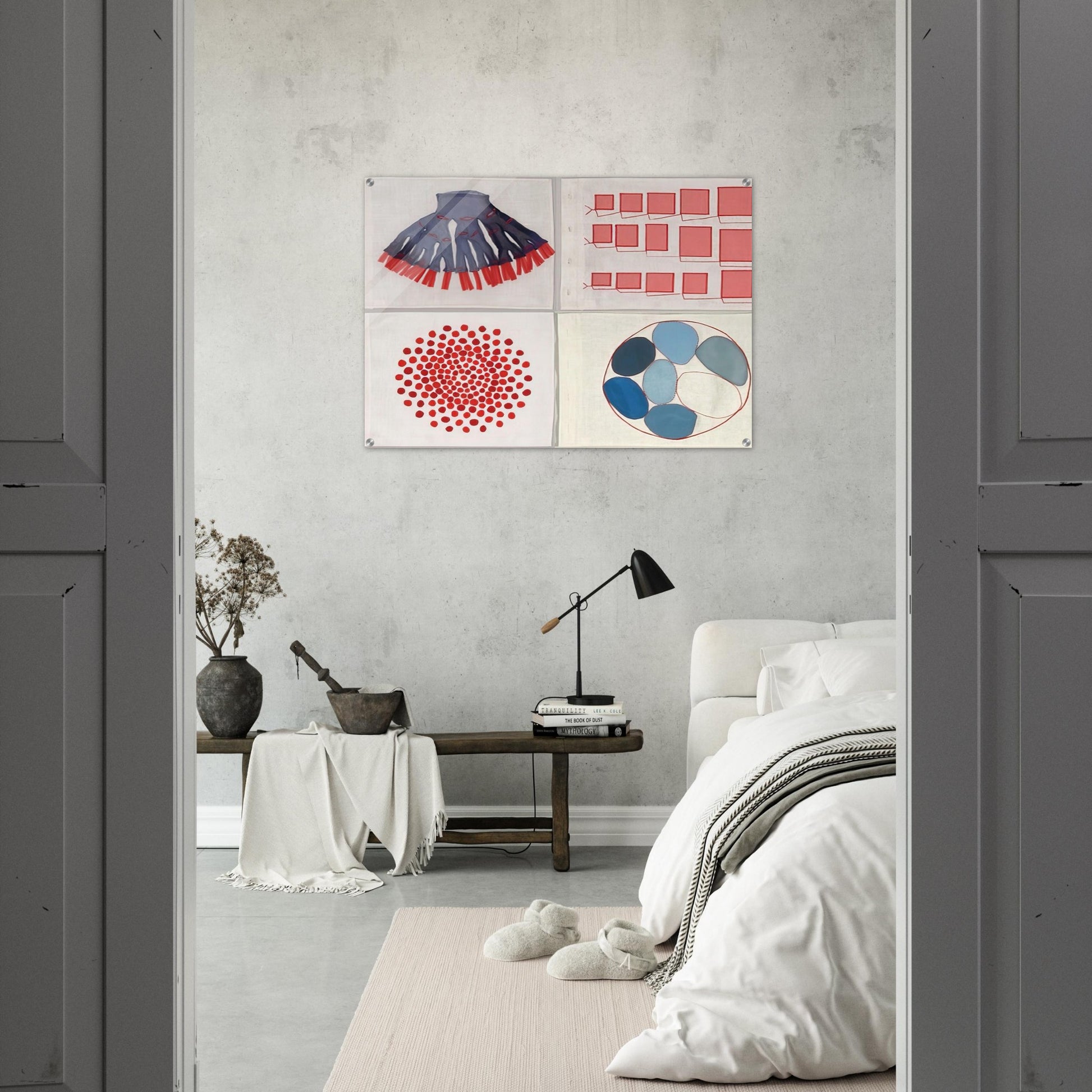 UNTITLED 9 - Louise Bourgeois Acrylic Print - 70x100 cm / 28x40″ inches