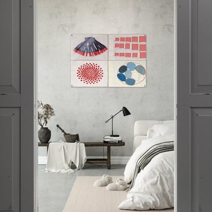 UNTITLED 9 - Louise Bourgeois Acrylic Print - 70x100 cm / 28x40″ inches