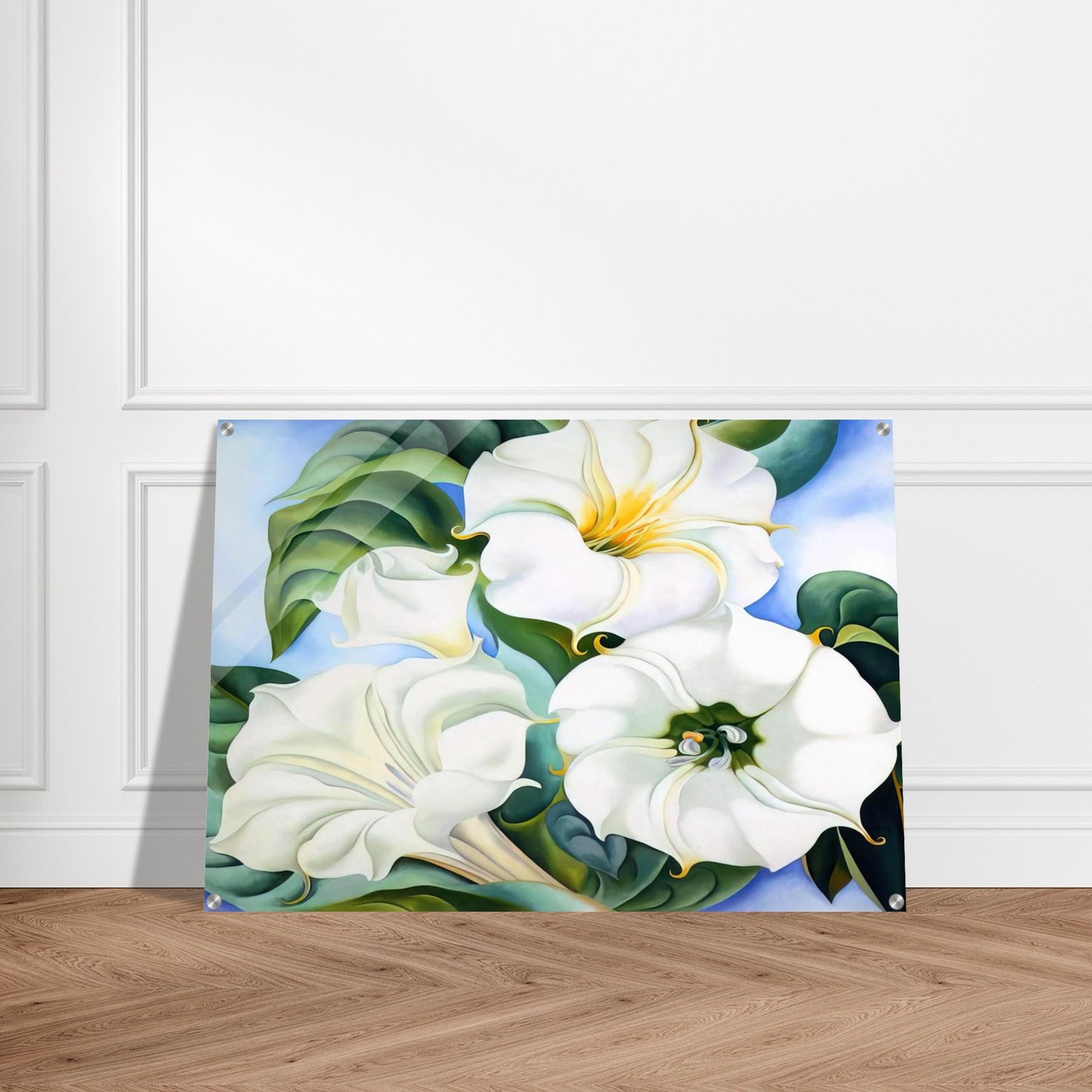 Jimson Weed 3 - Georgia O'Keeffe Acrylic Print - 70x100 cm / 28x40″ inches
