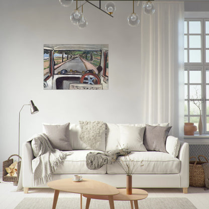THE WINDSHIELD 1917 0 - Henri Matisse Brushed Aluminum Print - 70x100 cm / 28x40 inches | Henri Matisse Aluminum Print | Henri Matisse Prints