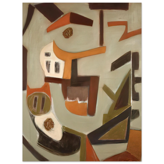 Will Barnet - Joyous - 2006 United States  75x100 cm / 30x40inches Fine Art Poster