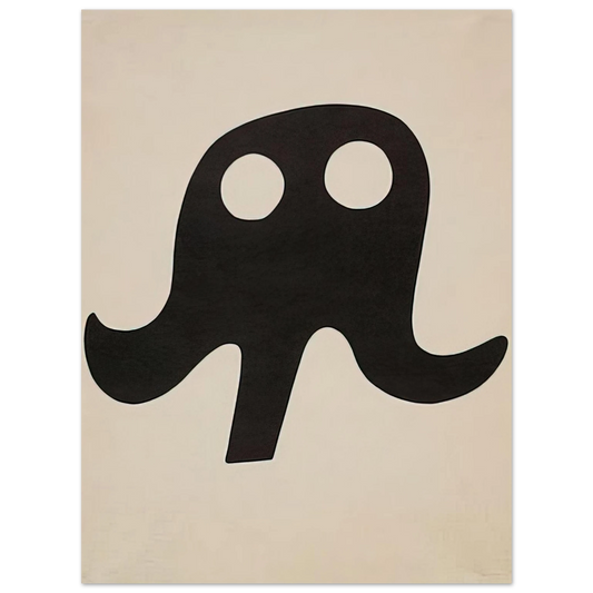 Jean Arp - Mustache Hat  75x100 cm / 30x40inches Fine Art Poster