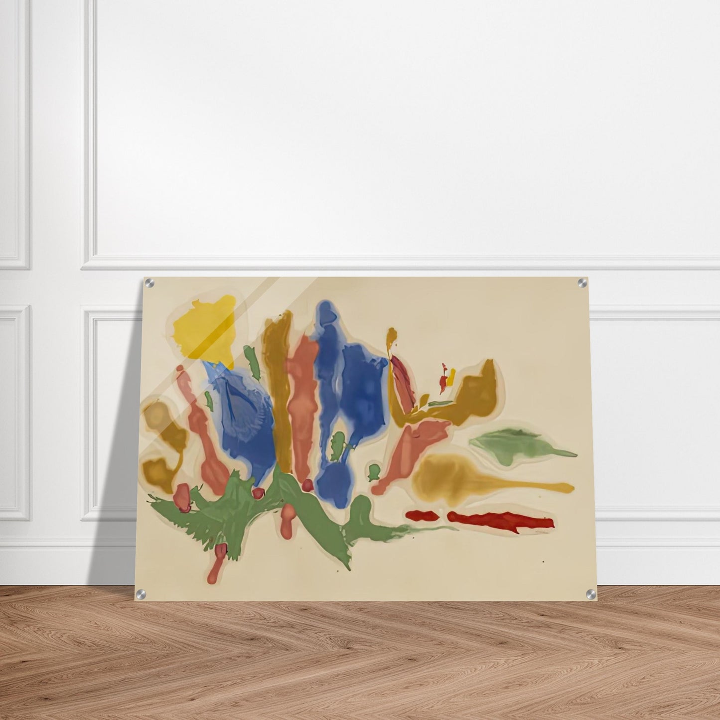 Cool Summer, 1962- - Helen Frankenthaler Acrylic Print - 70x100 cm / 28x40″ inches