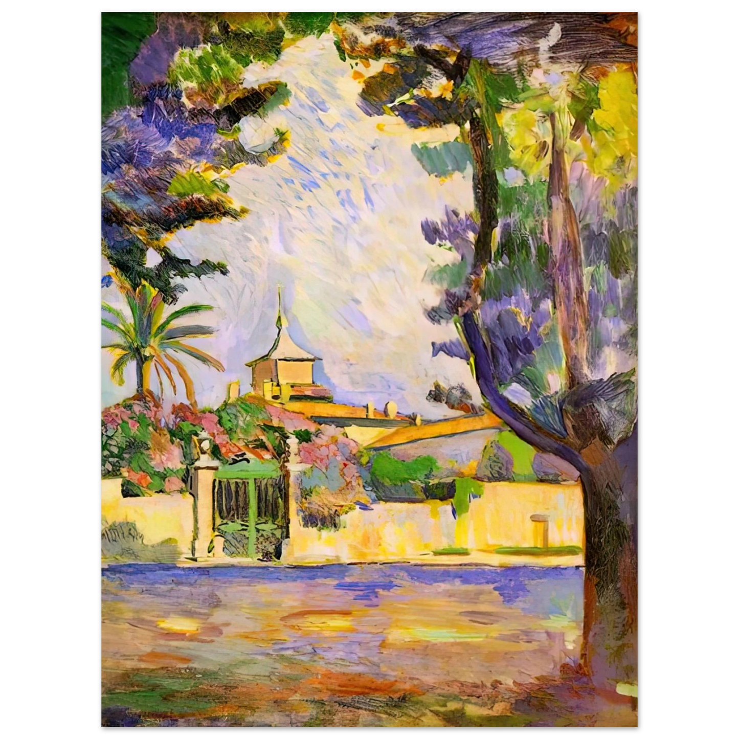 Henri Matisse - PLACE DES LICES ST TROPEZ 1904  75x100 cm / 30x40inches Fine Art Poster