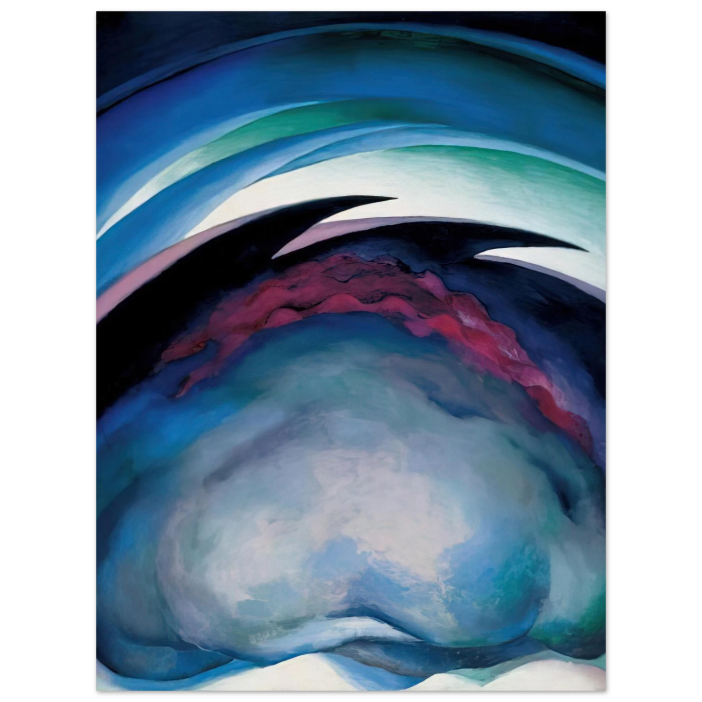 Georgia O'Keeffe - From the Plains I Fine Art Poster