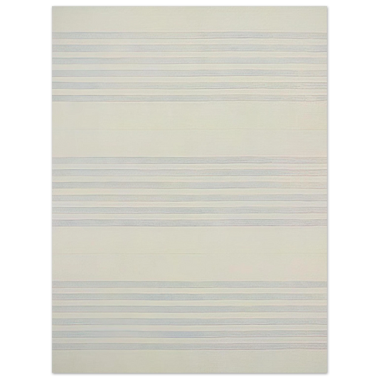 Agnes Martin - I Love Life  75x100 cm / 30x40inches Fine Art Poster