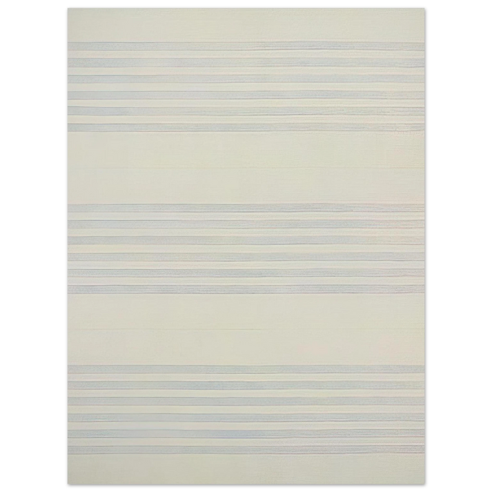 Agnes Martin - I Love Life  75x100 cm / 30x40inches Fine Art Poster