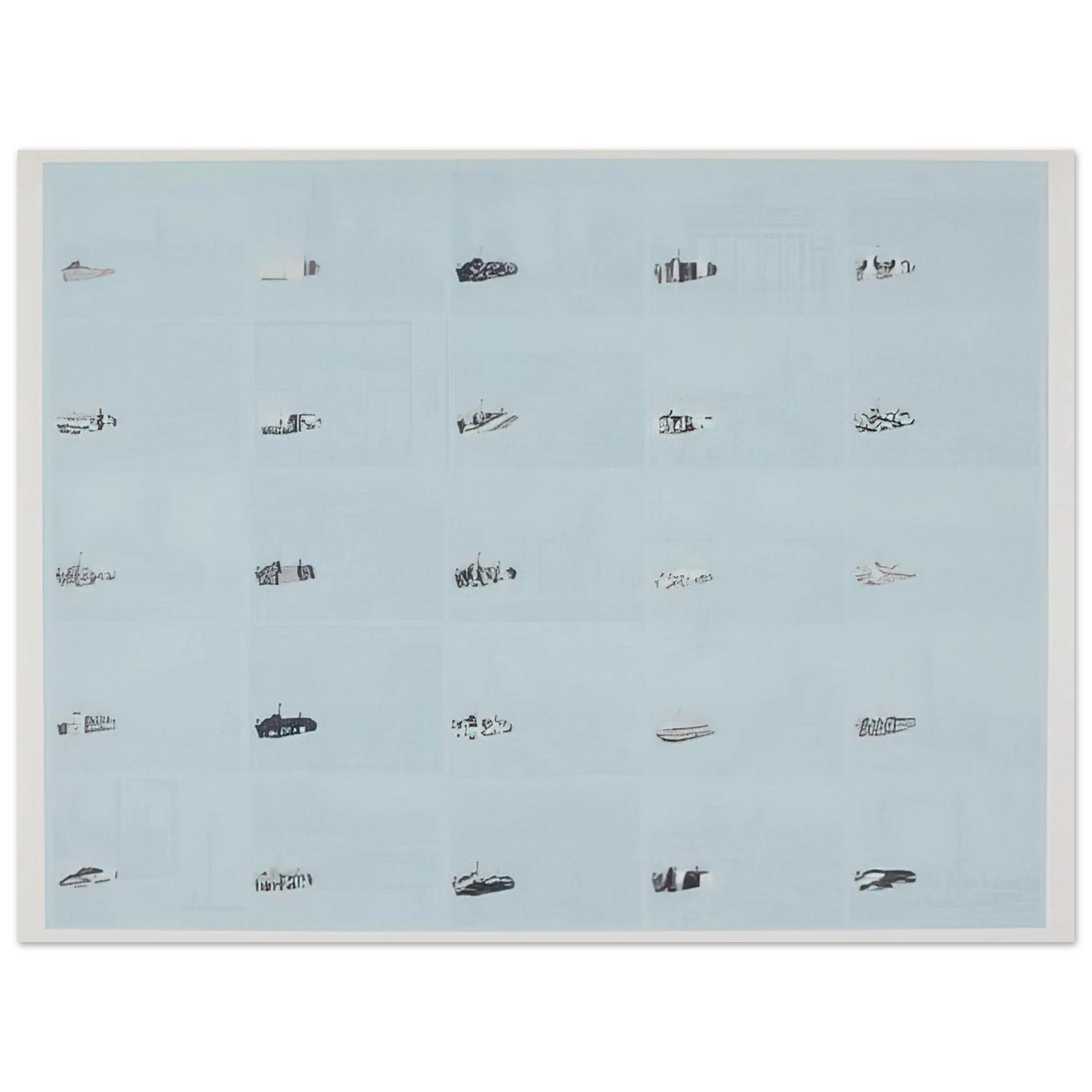 Dieter Roth - DÃƒÂ¼sseldorf - 1970  75x100 cm / 30x40inches Fine Art Poster