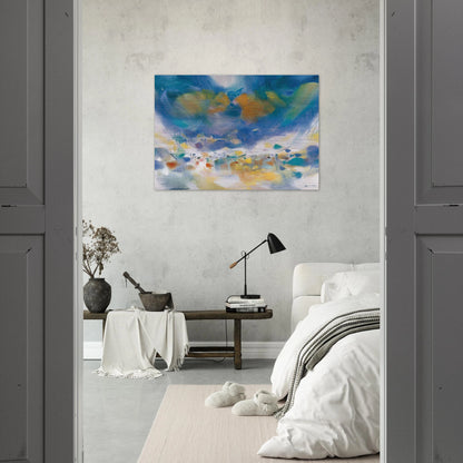 LE VOILE DES ILLUSIONS 2007 - Chu teh Chun Brushed Aluminum Print - 70x100 cm / 28x40 inches | Chu teh Chun Aluminum Print | Chu teh Chun Prints
