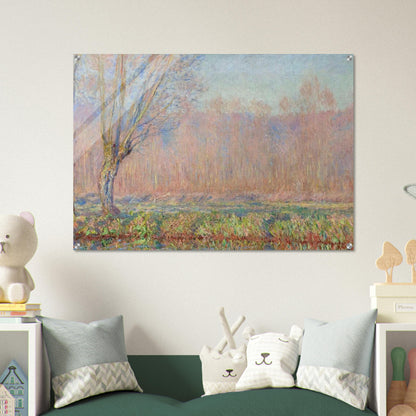 The Willows - claude monet Acrylic Print - 70x100 cm / 28x40″ inches | claude monet Wall Art | claude monet Prints