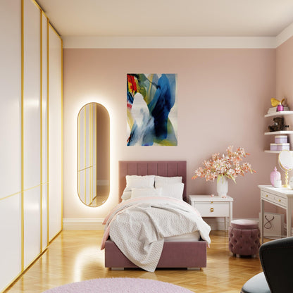 Phenomena Graced by Three - Paul Jenkins Brushed Aluminum Print - 70x100 cm / 28x40 inches | Paul Jenkins Aluminum Print | Paul Jenkins Prints