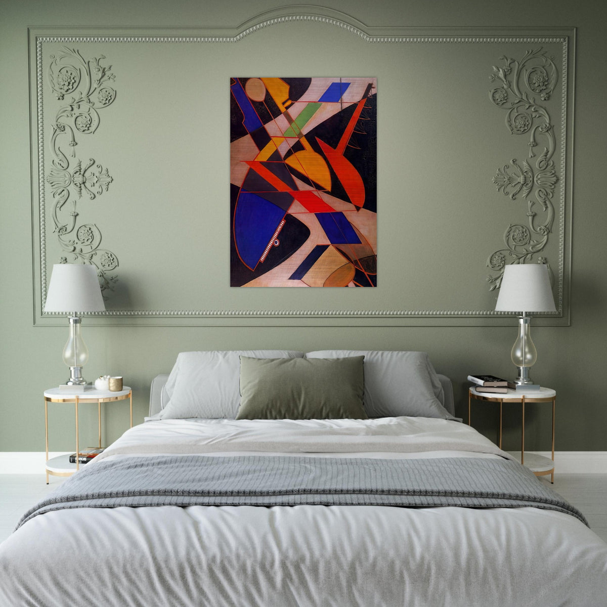 ORQUESTA SINFONICA 1916 - Man Ray Brushed Aluminum Print - 70x100 cm / 28x40 inches | Man Ray Aluminum Print | Man Ray Prints