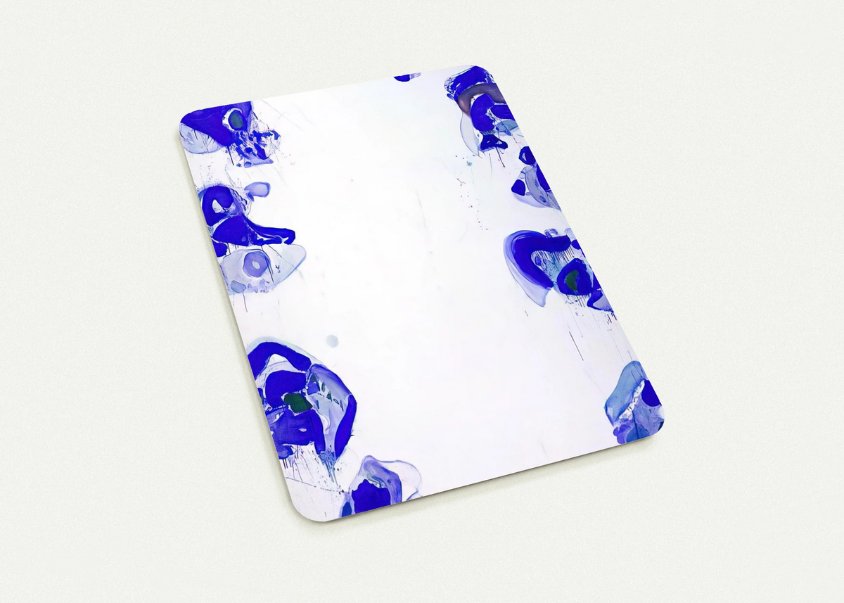 Blue Balls By Sam Francis Pack of 10 Post Cards | Sam Francis Post Cards | A6 (10.5 x 14.8 cm) - 4.1 x 5.8 inches