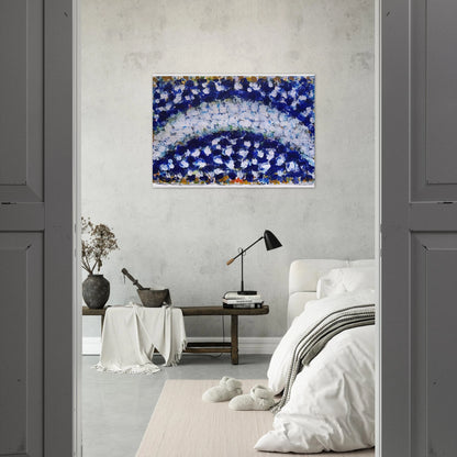 Intensive Crescent - 1985 - Richard Pousette-Dart Brushed Aluminum Print - 70x100 cm / 28x40 inches | Richard Pousette-Dart Aluminum Print | Richard Pousette-Dart Prints